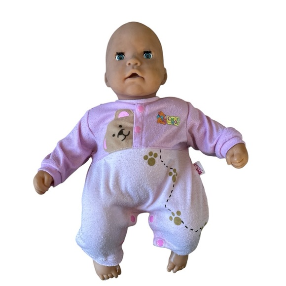 Vintage 2001 Zapf Creation Baby Chou Chou Soft Body Interactive Doll Collectible - Picture 1 of 14